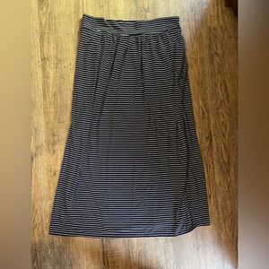 Gap Navy and White maxi Skirt
